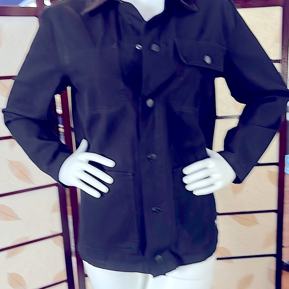 Vans Drill Chore Black  Canvas Jacket, water repellent